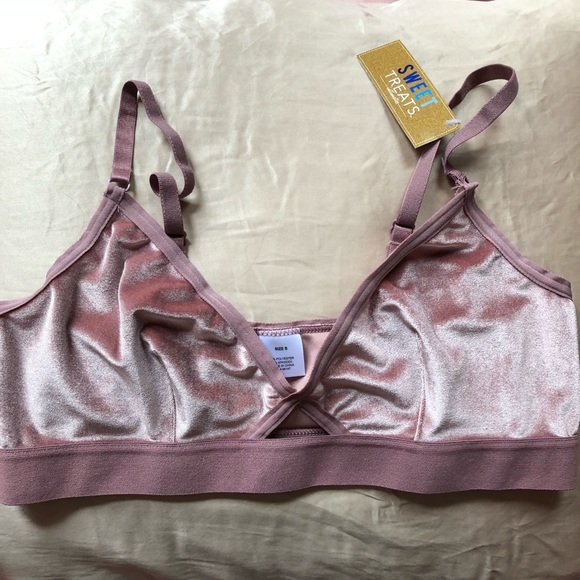 Forever 21 Other - Velvet Triangle Bralette Small